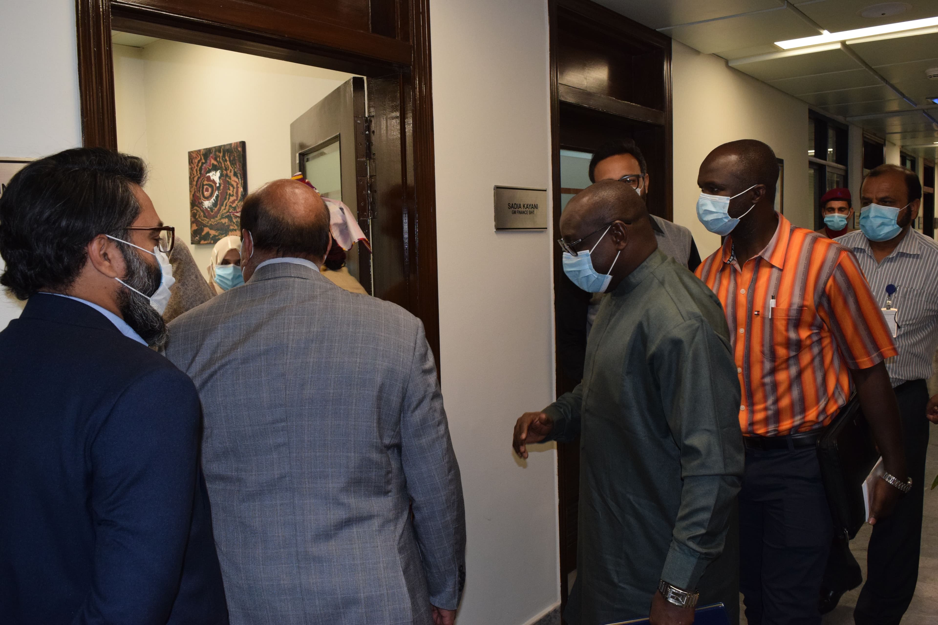 Health Minister of Gambia Delegation
