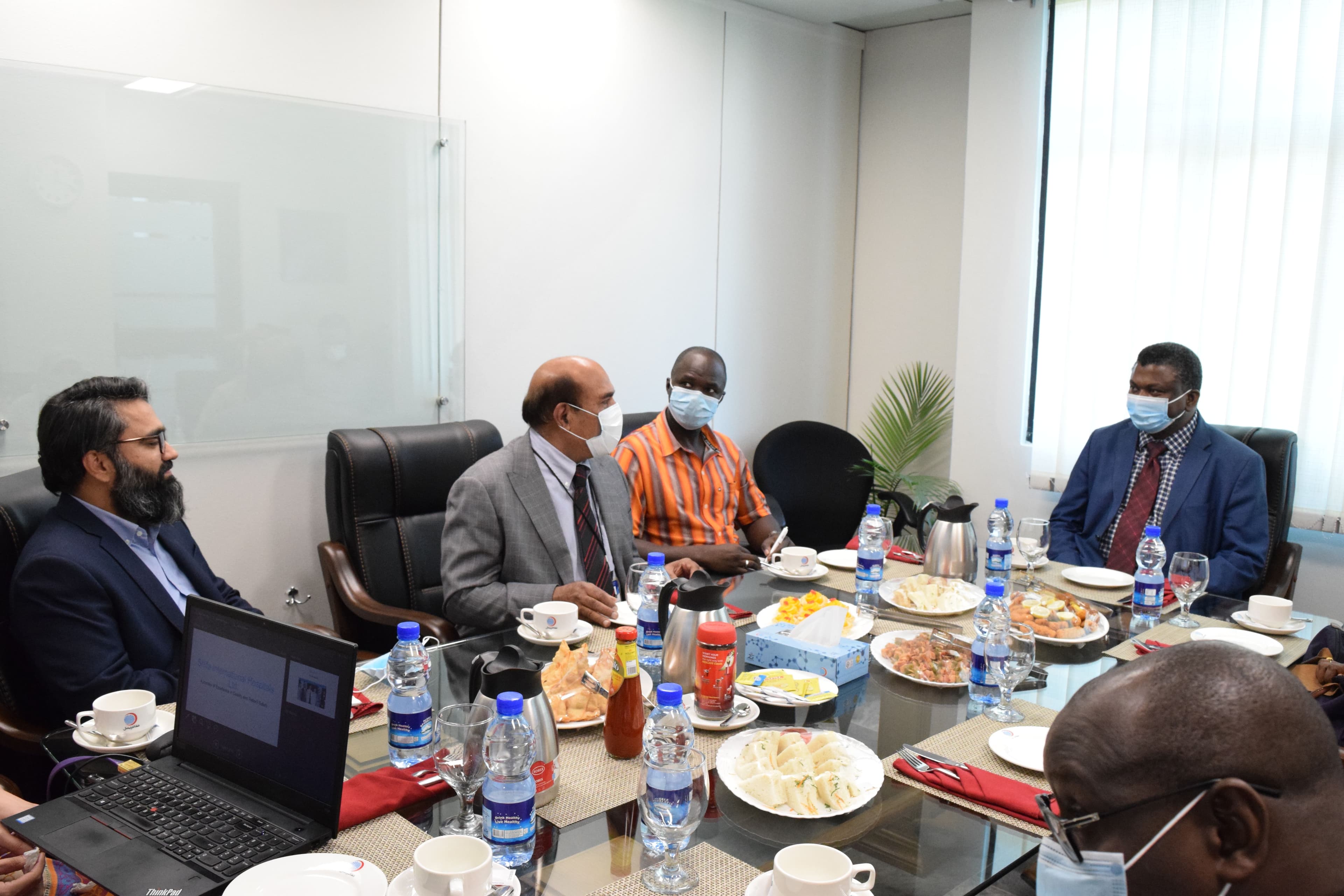 Health Minister of Gambia Delegation