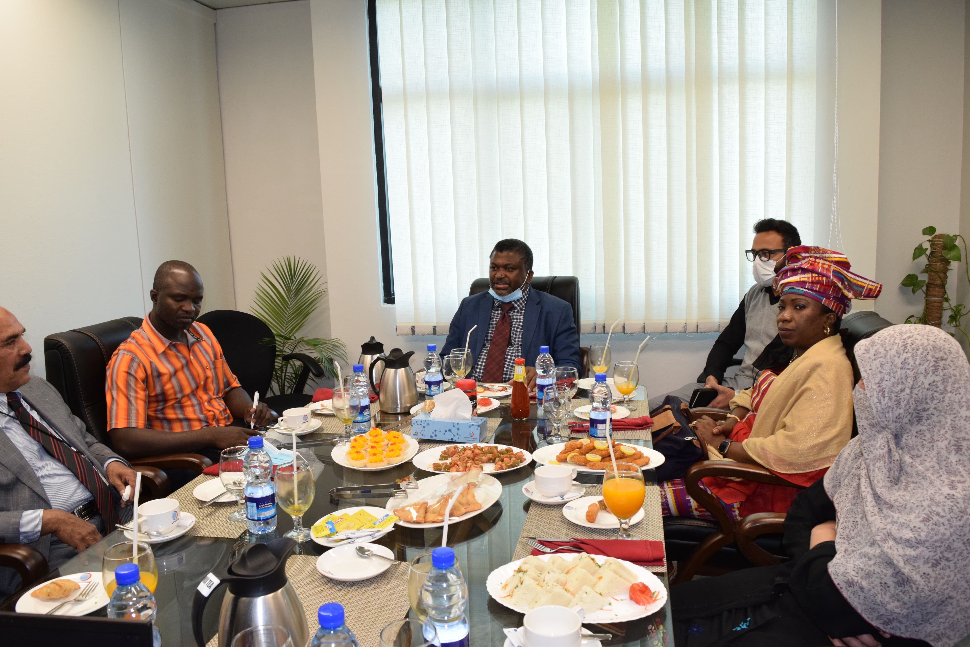Health Minister of Gambia Delegation