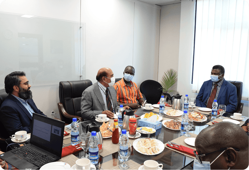 Health Minister of Gambia Delegation