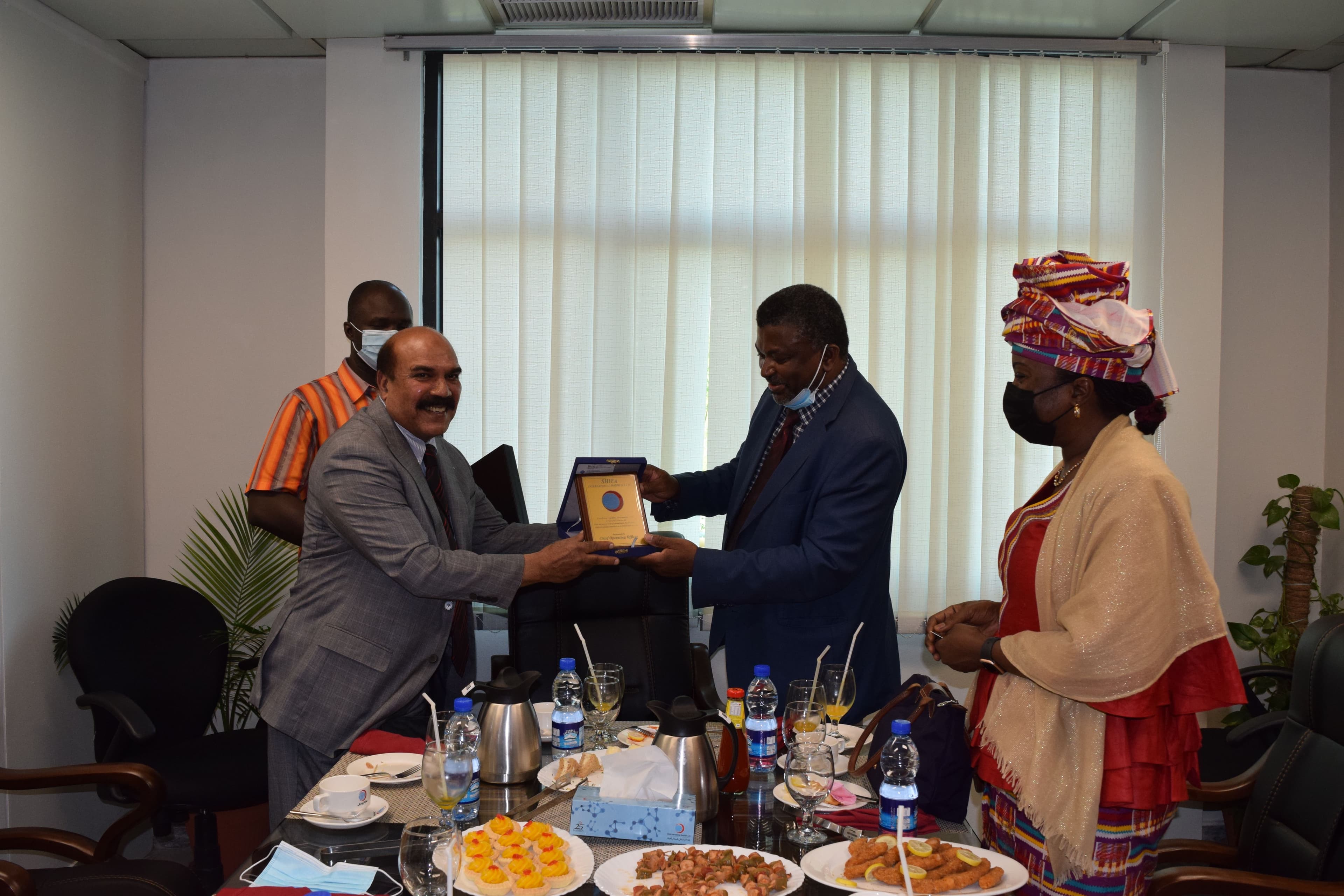 Health Minister of Gambia Delegation